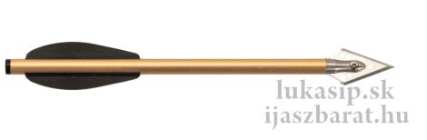 Alumínium nyílvessző vadászheggyel nyílpisztolyhoz 16 cm / 6 db