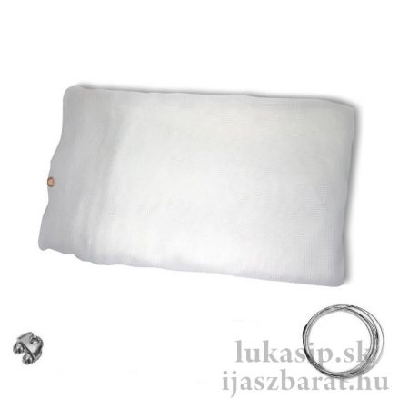 Vesszőfogó háló, 3,2 x 8 m, standard fehér