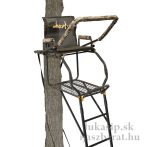   Muddy Huntsman DeLuxe fára szerelhető  les (treestand) létrával és korláttal 