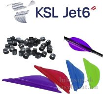 KSL Jet6 1,75",  50 db műanyag toll