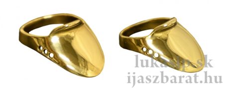 Wild Mountain sárgaréz lövőgyűrű (thumb ring)