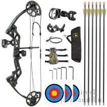   Topoint M3 RH 17-27 "/ 10-30#  gyerek csigás íj - RTS Szett