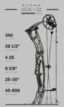  Csigás íj: Hoyt Alpha AX-2 29 és AX-2 SD - 2025 - ös modell