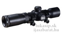   Excalibur TACT 100 1.5 - 5 x 32 puskatávcső számszeríjhoz, megvilágítással és rögzítő gyűrűkkel