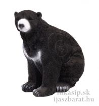 3D cél, kicsi fekete medve Booster