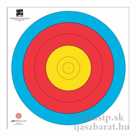 FITA 80 cm 10-6 redukált lőlap