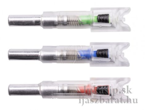 Cross-X világító nock számszeríj vesszőkhöz -  3 db