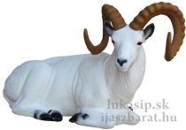 3D cél, fekvő Dall juh - SRT