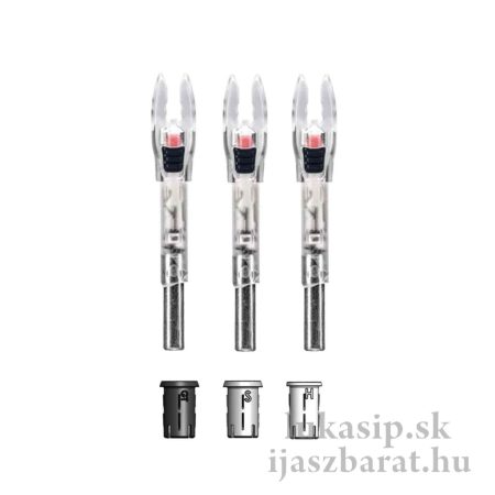 Világító nock Nockturnal Shift Universal - adapterekkel - 3 db