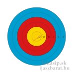 FITA 80 cm 10-5 redukált lőlap