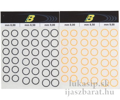  Scope öntapadó szett, 8.0 - 9.0 mm, 2 színben