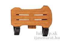 Bőr alkarvédő Pecan